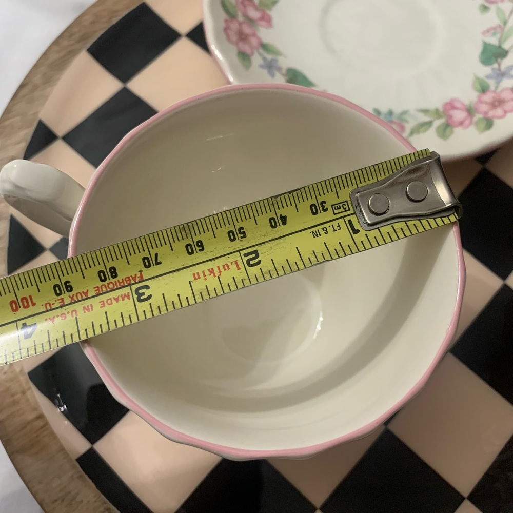 Myott Meakin "Spring Fields" saucer or small plate, designed by Jenny Rhodes - Picture 6 of 6